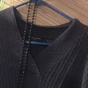 JEAN PIERRE dark grey sweater/ lg /women’s 🌸🌸